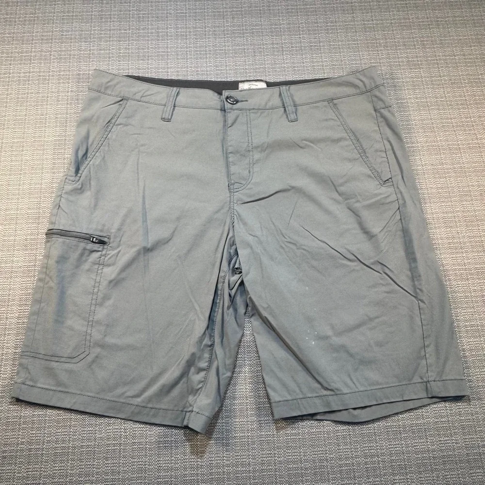 Weatherproof Gray cargo shorts men's size 36